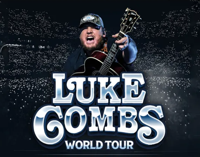 Luke Combs World Tour graphic