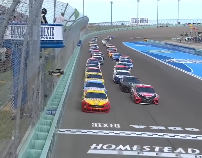 Start of Dixie Vodka 400 at Homestead-Miami Speedway 02-28-21