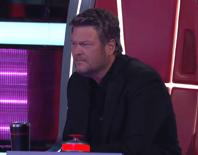 Blake Shelton on season 22 of "The Voice" 11-01-22