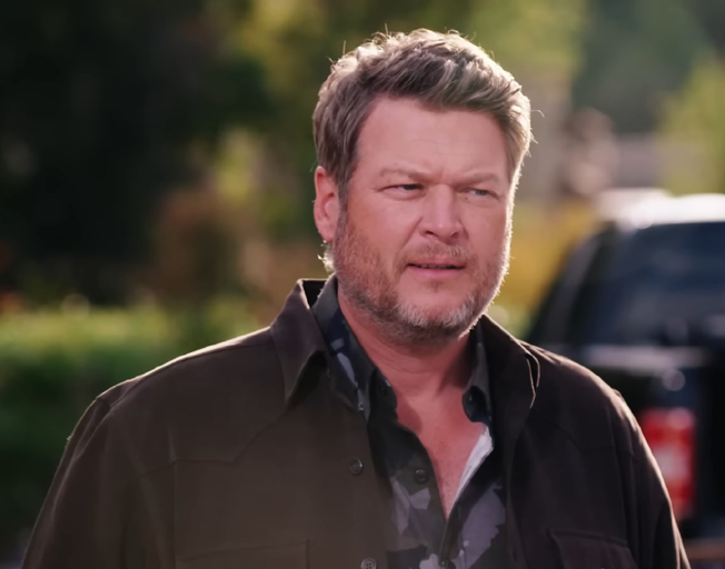 Blake Shelton on season 22 of 'The Voice' during 'Barmageddon' game show example 11-29-22