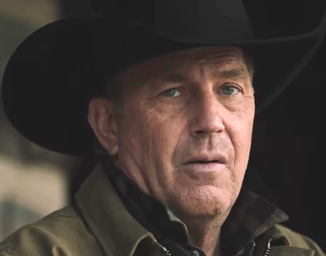 Kevin Costner as "John Dutton" on 'Yellowstone'