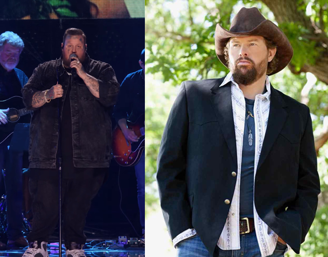 Jelly Roll and Toby Keith