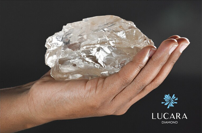 LUCARA RECOVERS EPIC 2,492 CARAT DIAMOND