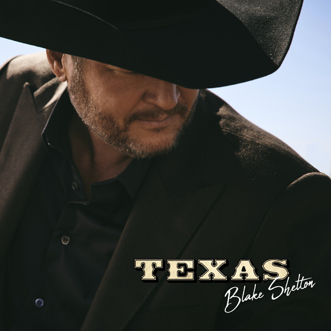 Blake Shelton "Texas" cover art (Photo courtesy of BMG-BBR Music Group)